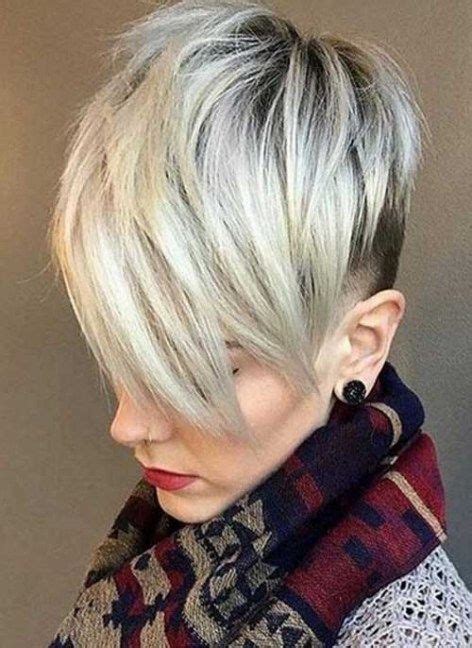 Platinum Blonde Pixie Hairstyle 2018 Best Pixie Haircuts For 2018