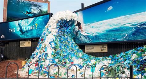 Corona Partners Eco Charity To Create Plastic Wave Sculptures From