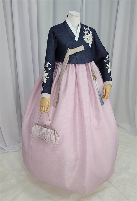 Woman Hanbok Dress Korea Traditional Clothes Set Wedding Etsy