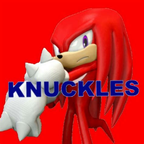 Knuckles The Echidna - YouTube