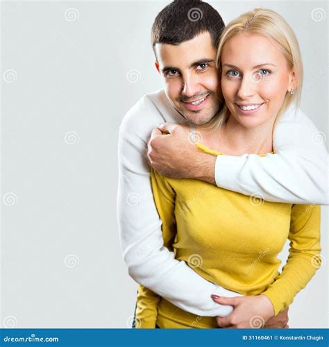 happy smiling couple stock image image of looking model 31160461
