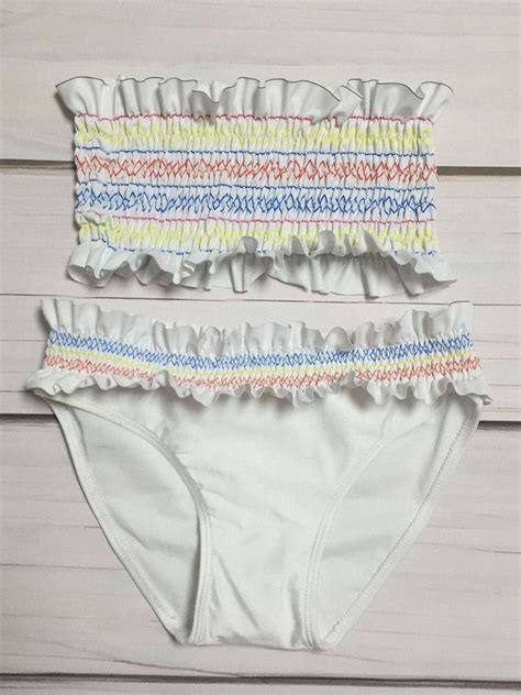 sexy bikini swimwear strapless ruffles pleated striped bandeau bikini swimsuit