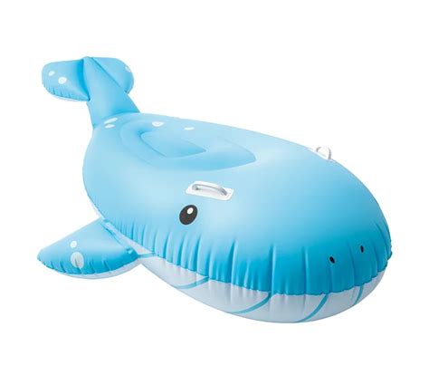 Heavy Duty Pvc Inflatable Whale Ride On Float Durable Plastic Blow Up