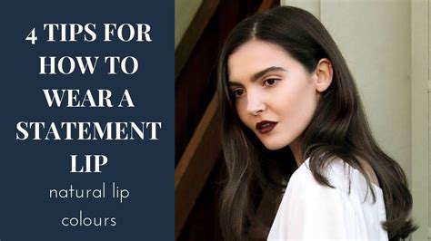 4 Easy Tips How To Wear A Bold And Bright Lipstick Bold Lipstick Bright Lipstick Natural