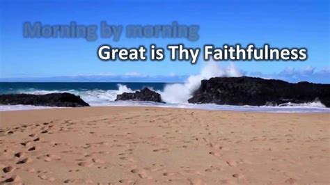 Must contain at least 4 different symbols; Great is thy Faithfulness Hymn - Israel Houghton with ...