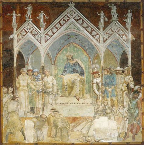 Ambrogio Lorenzetti Martirio Dei Francescani 1324 1327 Affresco