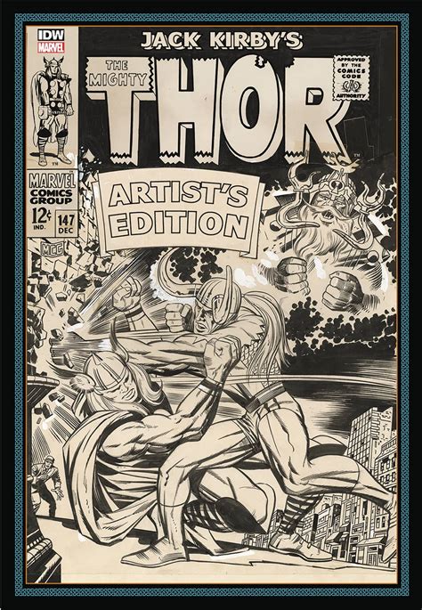 Jan160388 Jack Kirby Mighty Thor Artist Ed Hc Previews World