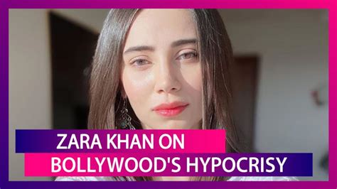 Zara Khan On Bollywoods Hypocrisy Of Endorsing Fairness Creams And All