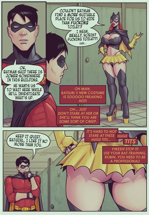 Porn Comics Ruined Gotham Batgirl Loves Robin Adult Comix Free