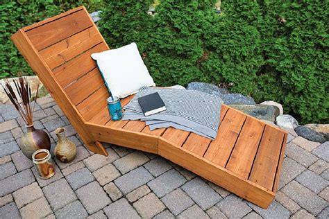 15 Free Diy Chaise Lounge Plans With Step By Step Instructions