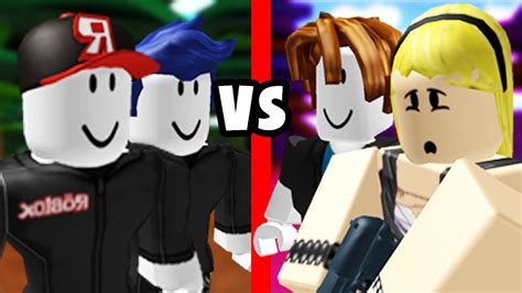 I had to use a bluetooth keyboard, mouse and joystick to play this game. ROBLOX GUESTS vs ROBLOX PLAYERS - YouTube