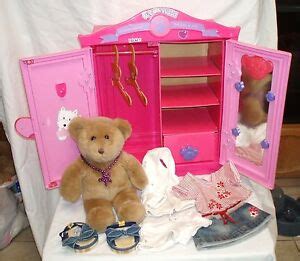 A diy closet organizer can whip any storage space into shape. Build A Bear Beararmoire Fashion Case Closet Wardrobe ...