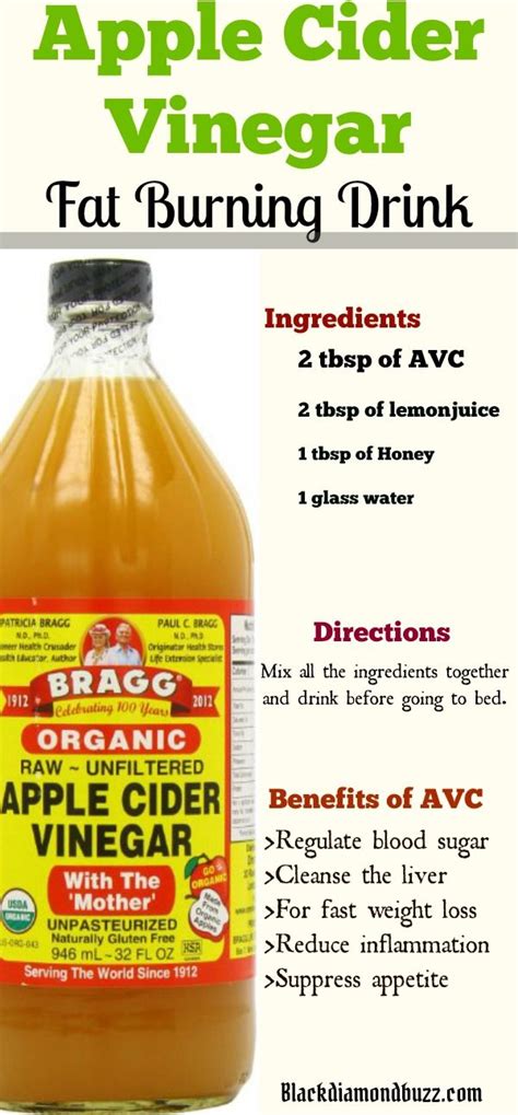 Apple Cider Vinegar for Fast Weight Loss and Benefits ...