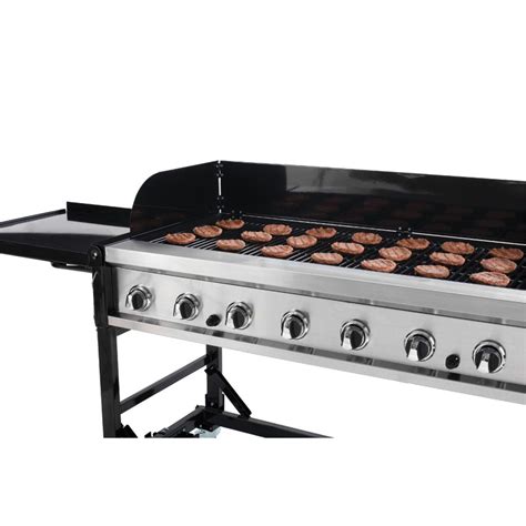 It allows users to be more versatile on how they grill their foods. Gas Grill Flat Top BBQ - LGS Events