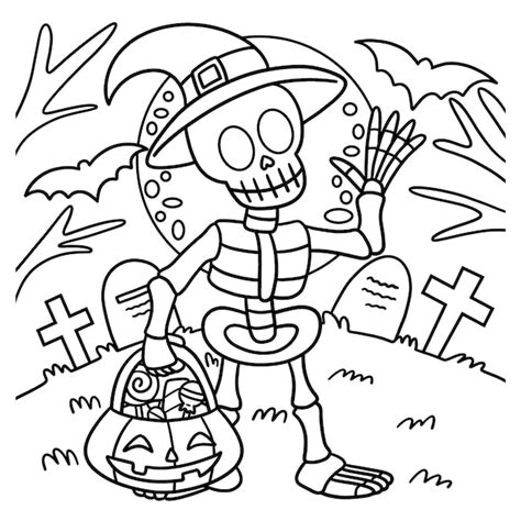 Imagen Imagen Dibujos De Halloween Para Colorear En Linea