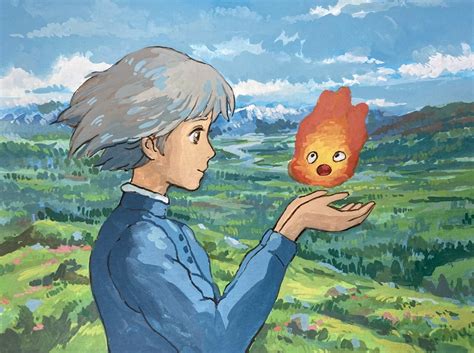 Voiced by billy crystal, this fire demon spawned perhaps the best curse of the internet age, may all your bacon burn. a lovable trickster, he might not always be trustworthy but he's always a friend. Sophie and Calcifer (Howl's Moving Castle), an art print ...