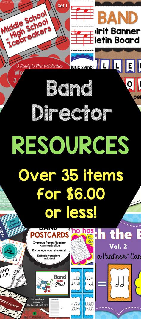 Visit “band Directors Talk Shop” On Teachers Pay Teachers For Band