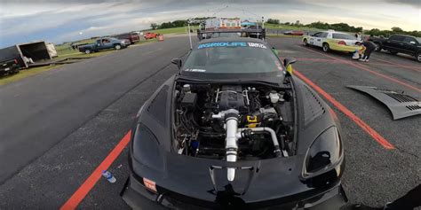 Monster Twin Turbo Time Attack Corvette C6 Video