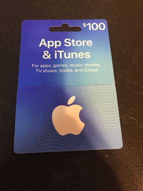 I så fall er itunes gift card 100 dollar perfekt for deg! $100 Apple Itunes Gift Card for sale online | eBay
