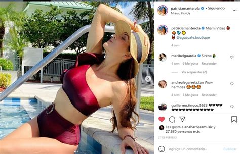 Paty Manterola Lencer A Bikini La Ex Garibaldi Enciende Las Redes Sociales