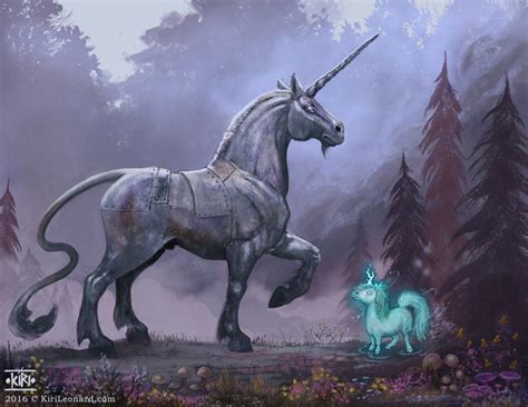 Expectations By Kirileonard On Deviantart Unicorn Art Fantasy Art
