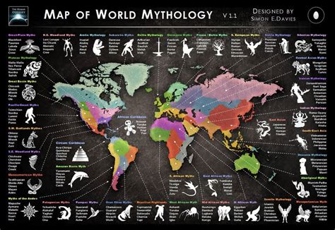 Heres An Astonishing Map Of World Mythology