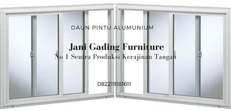 Harga Pintu Aluminium Kamar Mandi Pd Jani Gading Furniture