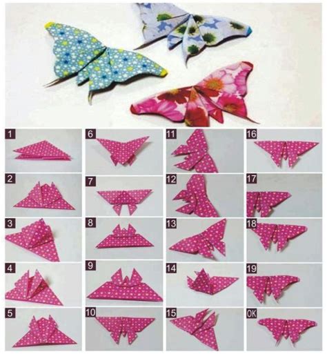 Kreasi Origami Untuk Hiasan Kamar Sinau