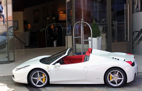 2014 ferrari 458 italia $279,850. Ferrari 458 Spider | Bianco Avus | Romain Drapri | Flickr