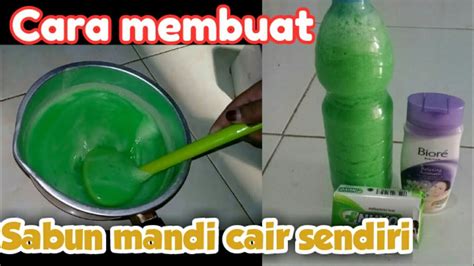 Cara Membuat Sabun Mandi Cair Susu