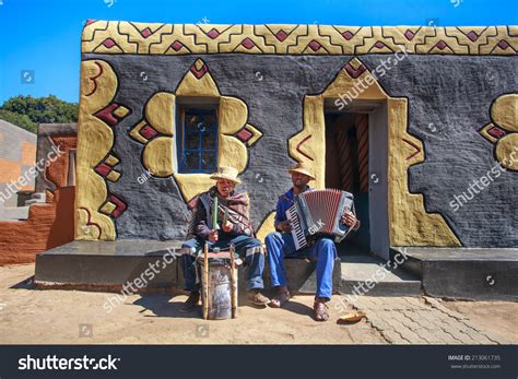 Golden Gate August 24 Basotho Musicians Stock Photo 213061735