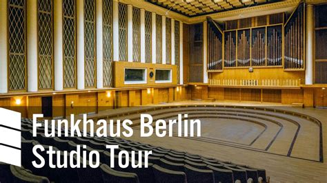 Sos Visit Funkhaus Berlin Youtube Studio Tour Berlin Recording Studio
