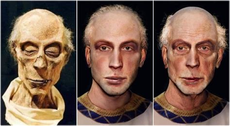 face reconstruction of ramses ii based on the pharoah s mummy