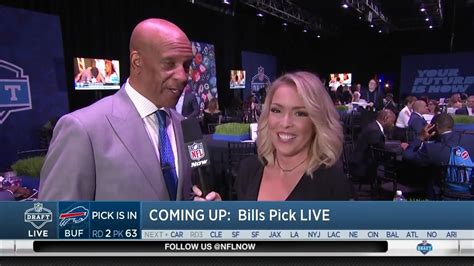 Sexy Colleen Wolfe Interviews Drew Pearson Dallas Cowboys Nfl Draft
