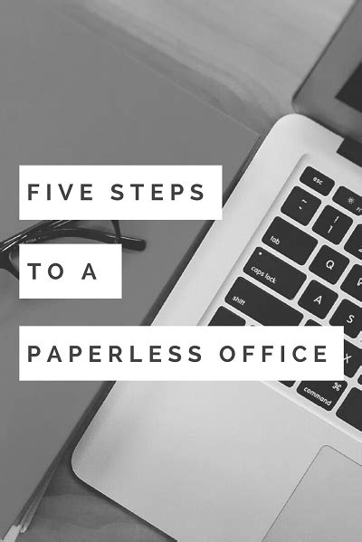 5 Steps To A Paperless Office Therapeutic Bookkeeping