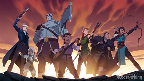 Critical Role Reveals Final Character Art For Vox Machina Animated