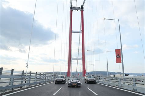 Record Breaking Bridge Opens Between Europe And Asia The Independent