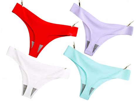Buy 2 Pieces Colors Set Set Of Women Thongs String G String Bikini Mid Rise Panties Sexy Hot
