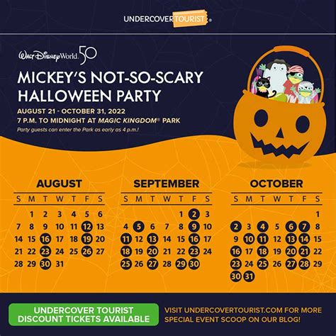 Mickeys Not So Scary Halloween Party 2022 Details