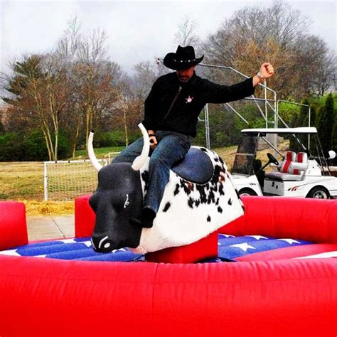 5x5m Mechanical Bull Rodeo Inflatable Games Sport Rodeo Bull Inflatable