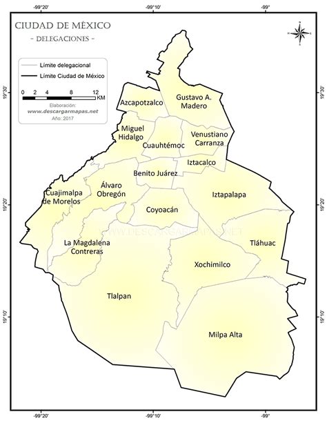 Mapa Turistico Ciudad De Mexico