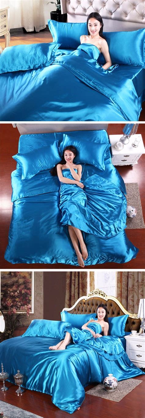 Aliexpress Com Buy Beddingoutlet Bedding Set Silky Sheet Chinese Silk Bedspreads King Size