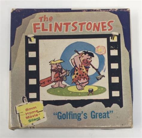 Vintage 1963 The Flintstones “golfings Great” 8mm Screen Gems Home