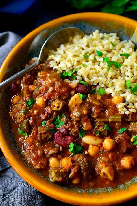 This Vegan Gumbo Recipe Is Hearty Savory Filling And Warming With A