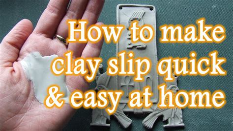 At this point, once you've done this, you can then decorate it however you want. Pottery Tutorial How To Make Clay Slip Video At Home Quick ...