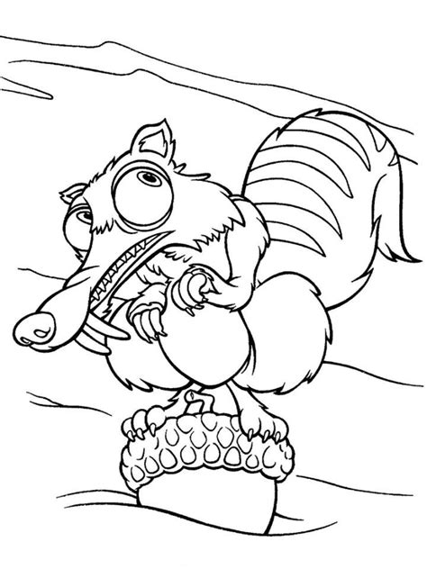 Ice Age Ausmalbilder Ice Age Dawn Of The Dinosaurs Coloring Pages