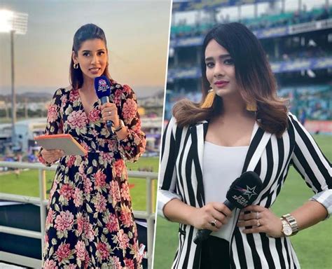 indian female anchors who have stood out in cricket shows herzindagi