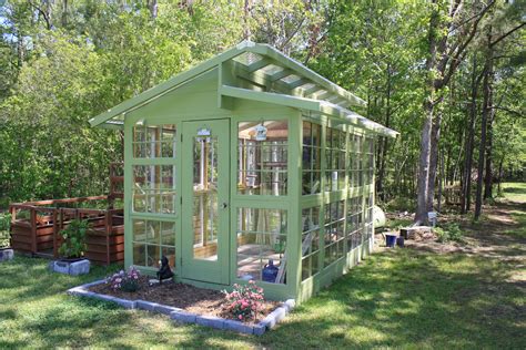 My Beautiful Greenhouse That My Wonderful Husband Designed And Built He