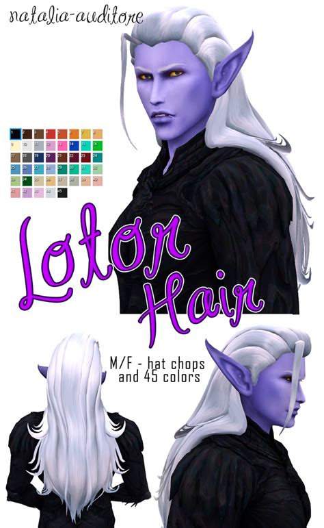 Prince Lotor Hair Natalia Auditore On Patreon In 2021 Sims 4 Body