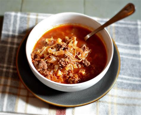 Easy Unstuffed Cabbage Soup Soup Kosher Recipe